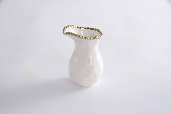 Pampa Bay Golden Salerno, Creamer or Pitcher, 4" x 3.5" x 5.75"
