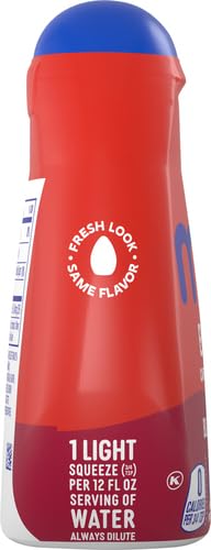 MiO Energy Black Cherry Naturally Flavored Liquid Water Enhancer 1 Count 3.24 fl oz (Pack of 5)