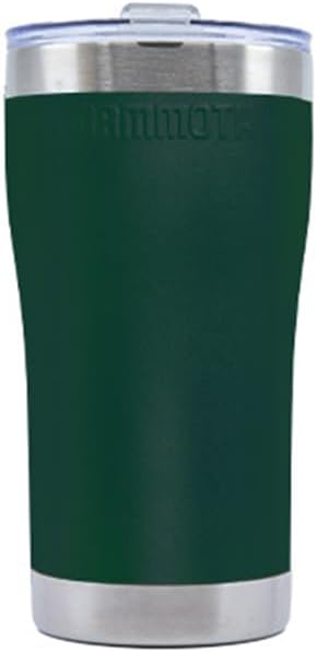 Mammoth Rover 20oz Stainless Steel Tumbler, Double Wall Vacuum Insulated Tumbler with Lid, Great for On The Go, in Dark Green