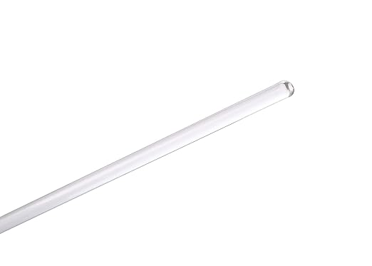 9 Pcs Glass Stir Sticks Glass Stirring Rod 12" Long 1/4'' Diameter with Both Ends Round (9)