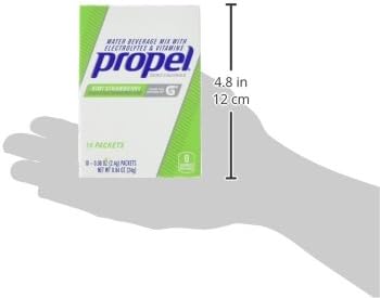 Propel Electrolyte Enhanced Water Drink Mix Powder Packets, Kiwi Strawberry, Zero Calorie & Sugar, Hydration with Electrolytes and Vitamins C & E (120 Packets), (Pack of 2)