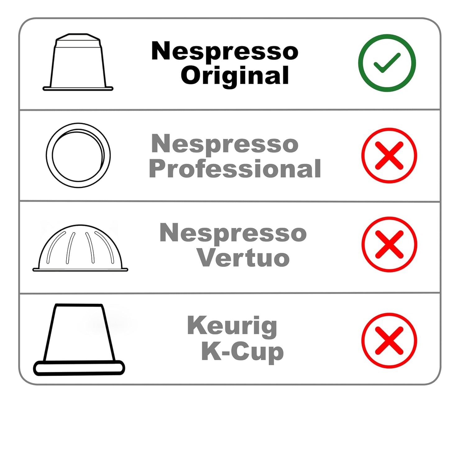 Italian Coffee DEK Decaf Espresso Capsules – Nespresso Original Compatible, 400 Count