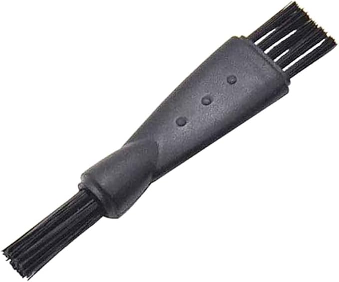 8PCS 60MM Plastic Cleaning Brush Weed Debris Dust Removal Brush Accessory for Spice Herb Grinders Black