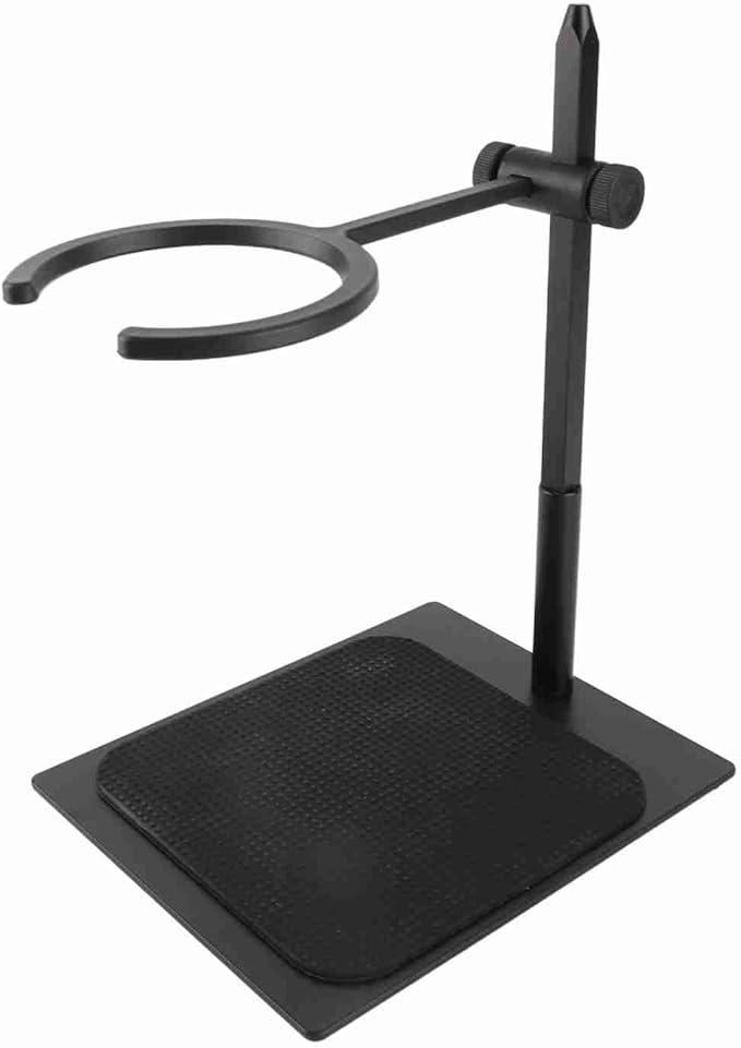 Lybunair Adjustable Aluminum Alloy Pour Over Coffee Station Dripper Stand with AntiSlip Base