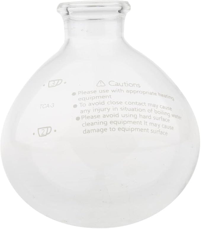 Flameer Syphon Vacuum Coffee Maker Coffee Siphon Maker Siphon Sprate Upper Pots Coffee Percolators Parts - 5Cup Under