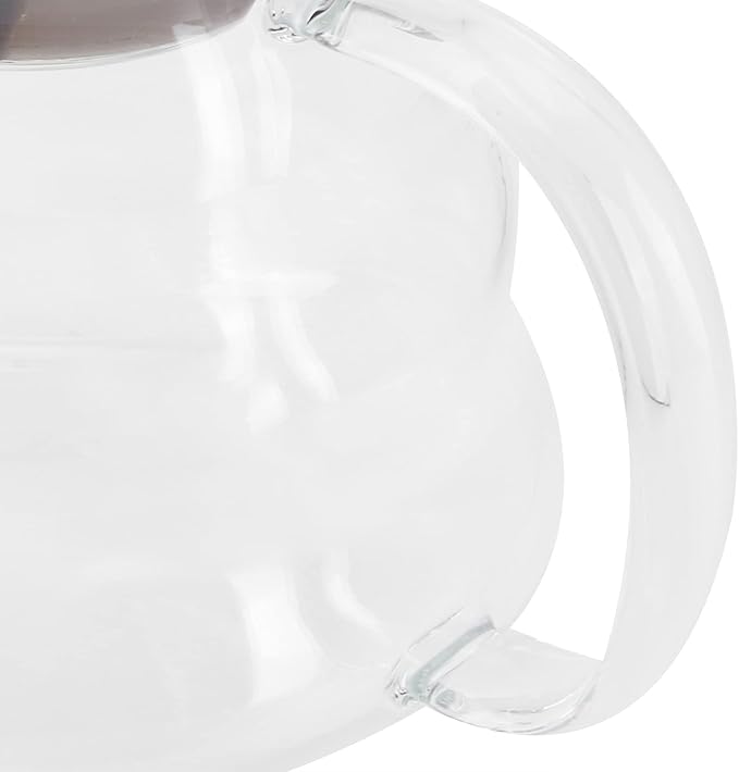 Yosoo Health Gear Glass Coffee Server, Practical Transparent Coffee Carafe for Bar Kitchen Counter, with Smooth Inner Surface and Glass Material (700ml)