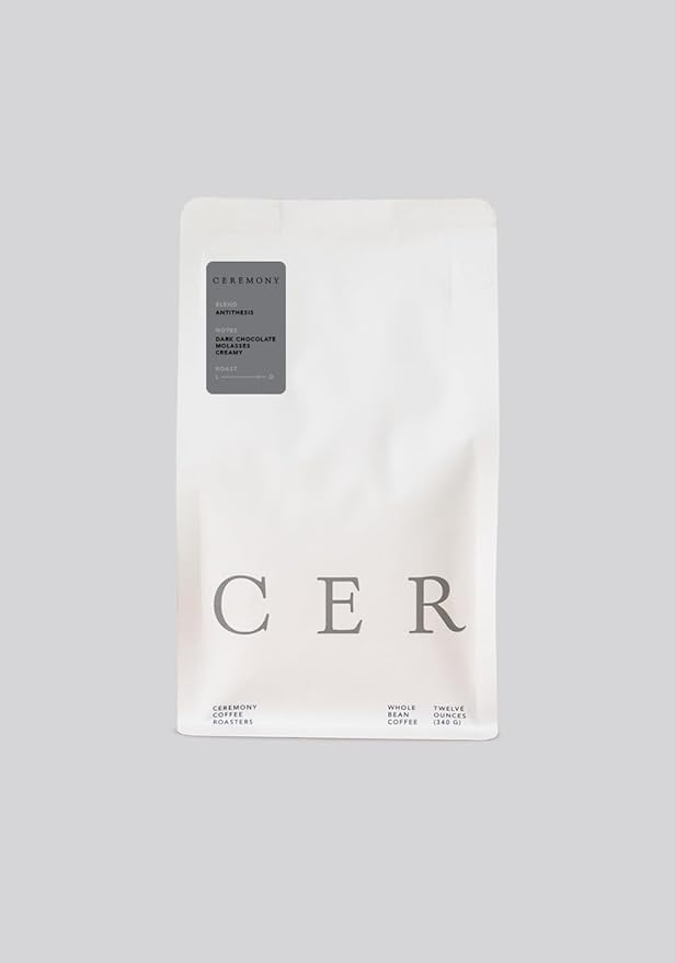 Ceremony Coffee Roasters - House Coffees Variety Pack - Specialty Ground Coffee Antithesis & Thesis Blends- 2x12oz Bags (Drip - Medium Grind)
