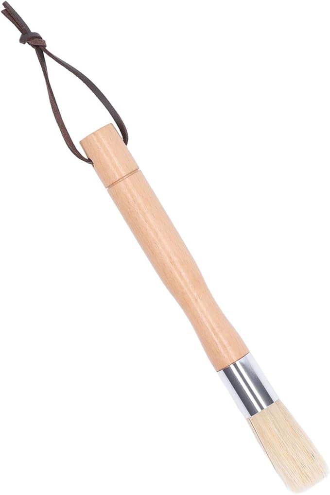 Coffee Grinder Cleaning Brush,with Beech Handle,Pig Hair Brush for Coffee Machine Cleaner,for Grinder Maintenance