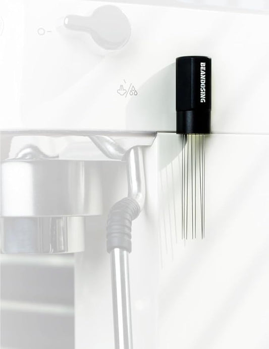 WDT Tool_0.35mm * 8 Polished Needles for Espresso Distribution_Easily Clip on Espresso Machine, Compatible with DeLonghi & Breville_Coffee Station for Home Barista
