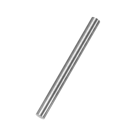 PATIKIL Pure Iron Bar, 0.71" Diameter 8.07" Length Iron String Rod Steel Stick DIY Craft Supplies for Crafting Science Lab Testing