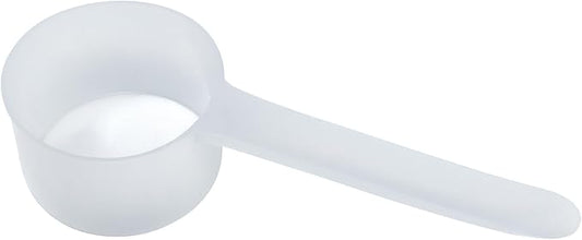 Supplement and Supply 3 Tbsp (1.5 Oz. | 43 mL) Long Handle Scoop for Coffee, Protein Powder, Pet Food, Spices, Grains, Dry Goods – Food-Grade BPA-Free Plastic Measuring Spoon (Pack of 1)
