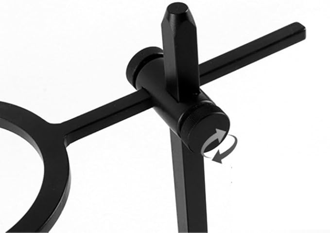 Adjustable Double Filter Cup Holder for Pour Over Coffee Maker, Aluminum Alloy Dripper Stand, Coffee Drip Brewer Rack