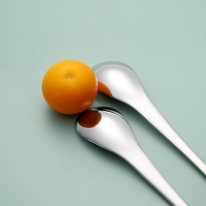 Small Dessert Spoons,Coffee Spoons,Espresso Spoon,Ice Cream Spoons,Stainless Steel spoons,5 Inches,4 Pieces.