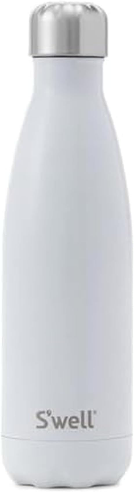 S'well Stainless Steel Water Bottle, 17oz, Angel Food, Triple Layered Vacuum Insulated Containers Keeps Drinks Cold for 36 Hours and Hot for 18, BPA Free, Perfect for On the Go
