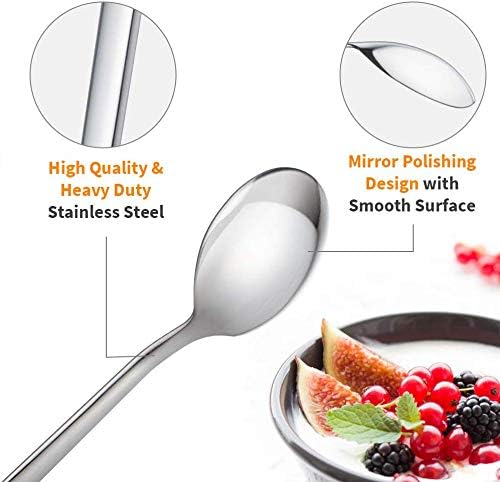 Custom Personalized Engraved Spoon - Your Idea, Text, Message in Stainless Steel - Unique Gift for Best Friend, Lover, Parent, Child (Tea Spoon)