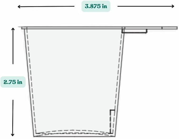 Supplement and Supply 3/4 Cup (6 Oz. | 175 mL) Short Handle Scoop for Coffee, Protein Powder, Pet Food, Spices, Grains and Dry Goods – Plastic Food-Grade, BPA-Free Measuring Cup (Pack of 100)