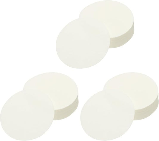 uxcell 300Pcs Coffee Filters,2.13 inch Disposable Round Paper Filter, Suitable with Home Office Use and Drip Coffee Maker, White