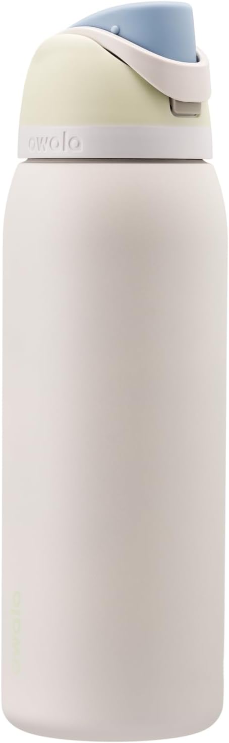 Owala FreeSip Insulated Stainless Steel Water Bottles with Straw, 40oz and 24oz