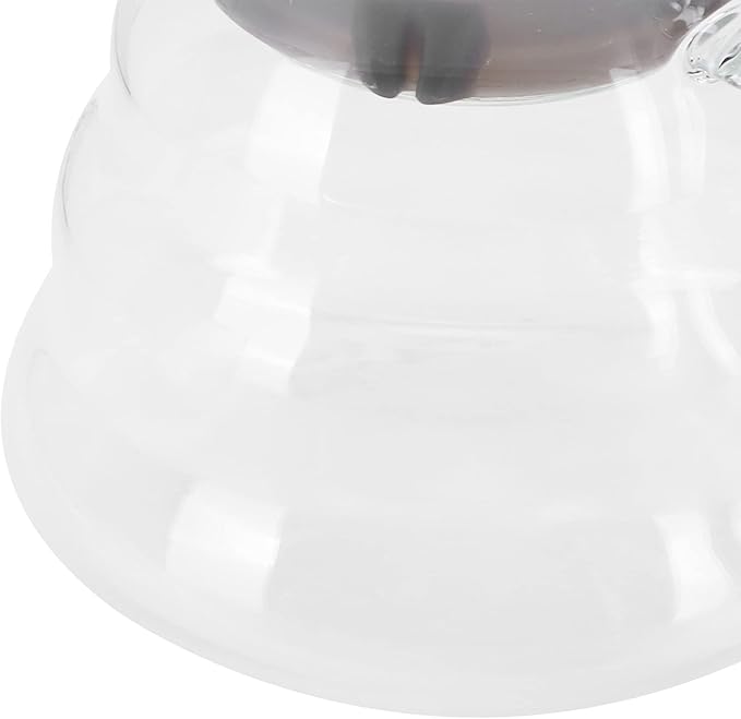 Yosoo Health Gear Glass Coffee Server, Practical Transparent Coffee Carafe for Bar Kitchen Counter, with Smooth Inner Surface and Glass Material (700ml)