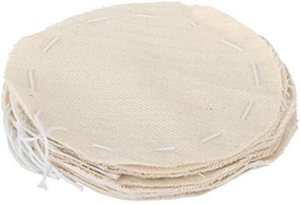 Diguo Coffee Syphon Cloth Replacement Filter for Hario Syphon, Yama Siphon and Other Syphon Coffee Maker, Balance Syphon Coffee Maker, Vacuum Pot Filters - Pack of 10 pcs