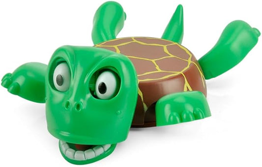 3D Pop-Up Eye Turtle Coasters - Surprise Stress-Relief Drink Coasters Set, Funny Desk Toys & Housewarming Gifts for Adults (Green-Stripe, Silent Version)
