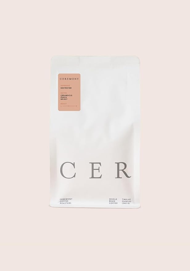Ceremony Coffee Roasters - Espresso Variety Pack - Specialty Ground Coffee Mass Appeal & Destroyer Espresso Blends- 2x12oz Bags (French Press - Coarse Grind)