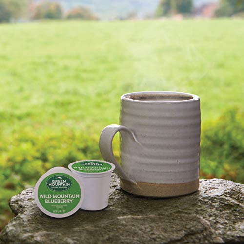 Green Mountain Coffee, Wild Mountain Blueberry, Single-Serve Keurig K-Cup Pods, Light Roast, 48 Ct (2 Boxes of 24 Pods)