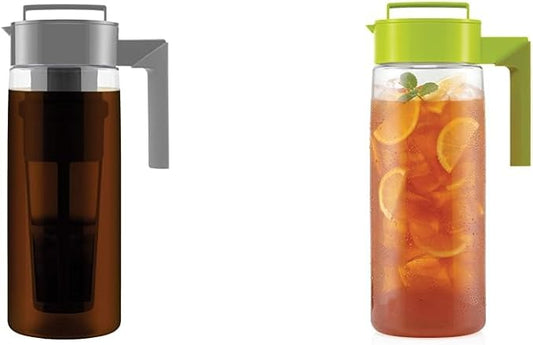 Takeya 2 Quart Cold Brew Coffee Maker and 2 Quart Airtight Pitcher Bundle