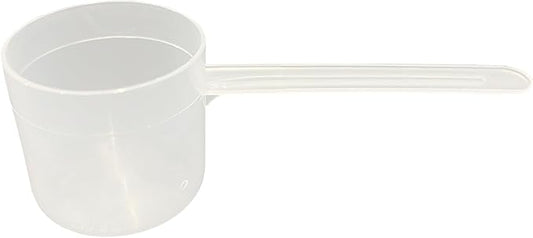 Supplement and Supply 67 mL (67 CC | 2.27 Oz.) Long Handle Scoop for Coffee, Protein Powder, Pet Food, Spices, Grains, Dry Goods – Food-Grade BPA-Free Plastic Measuring Spoon (Pack of 25)
