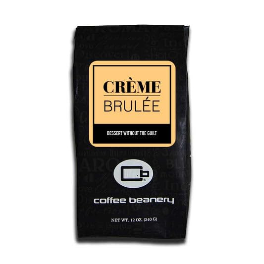 Creme Brulee Flavored Coffee, Specialty Arabica Coffee, Medium Roast, 12 ounce, Automatic Drip (Ground)