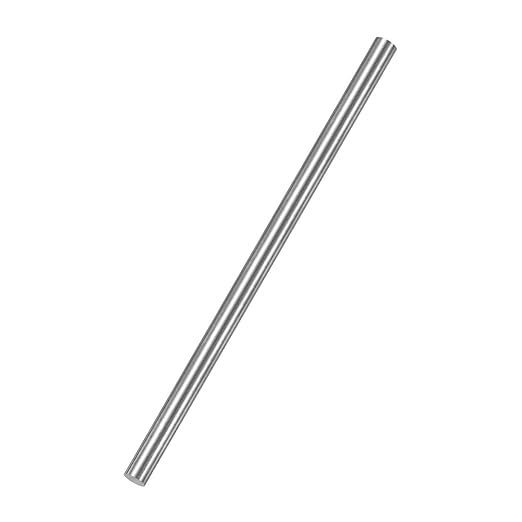 PATIKIL Pure Iron Bar, 0.55" Diameter 12.01" Length Iron String Rod Steel Stick DIY Craft Supplies for Crafting Science Lab Testing
