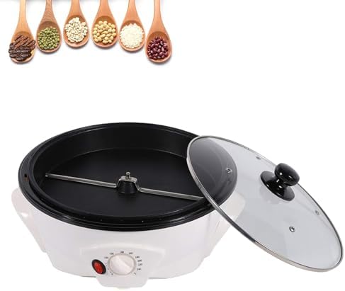 Automatic Electric Coffee Roaster Machine, 800g Capacity, Non-Stick Pot, 0-240℃ Temp Control, Ideal for Home, Cafes & Clubs (220V) - Perfect Coffee Bean Roasting Tool