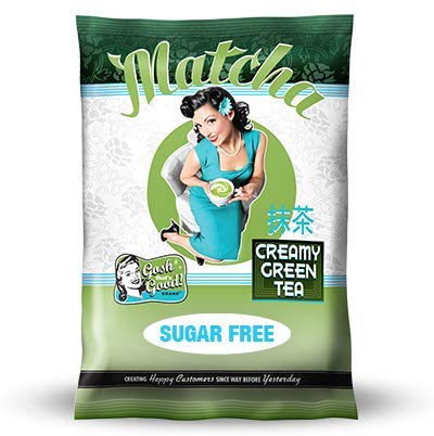 Gosh That’s Good! Reduced Sugar Matcha Green Tea – 2 lb– Antioxidant-Rich, Energy-Boosting