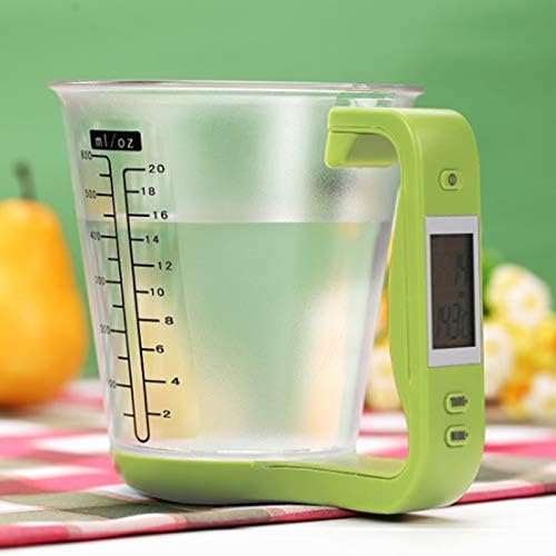 Arinda Kitchen Measuring Cup Scale LCD Digital Display for Baking Tea Weighting Coffee