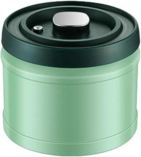 Coffee Canister, Vacuum Sealed Airtight Stainless Steel Kitchen Food Storage Container for Coffee Beans, Nuts,Tea, Cereal, Sugar