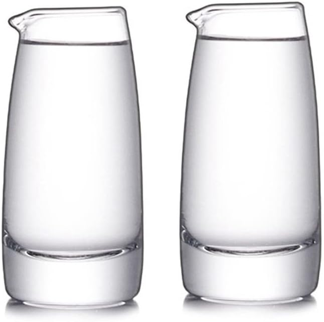 2pcs Glass Creamer Pitcher Scale Sauce Serving Pitcher Milk Jug Creamer Jug-100ml