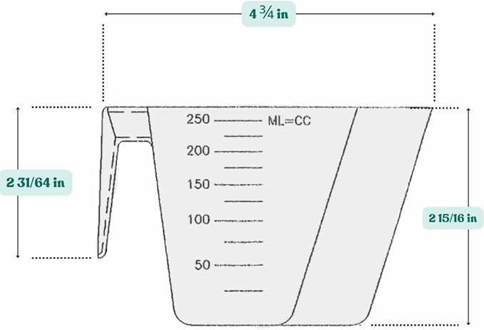 Supplement and Supply 1 Cup (8 Oz. | 250 mL) Scoop for Coffee, Protein Powder, Pet Food, Spices, Grains and Dry Goods – Plastic Food-Grade, BPA-Free Measuring Cup (Pack of 100)
