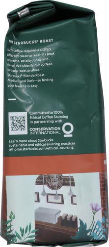 Starbucks Ground Coffee, Medium Roast Hot or Iced Coffee, Pike Place Roast, 12 oz