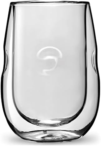 Ozeri Moderna Artisan Series Double Wall Insulated 10 oz Wine Glasses, Set of 4