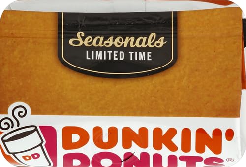 Dunkin' Medium Roast Pumpkin Spice Flavored Ground Coffee, 11 Ounce