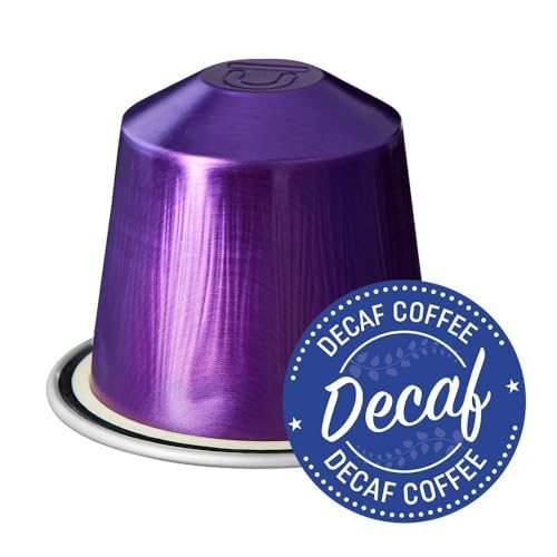 Decaf 'Arezzo': The Dark Roast with the Familiar Flavor You Love | Compatible with Nespresso | 100 Capsules | Decaffeinated