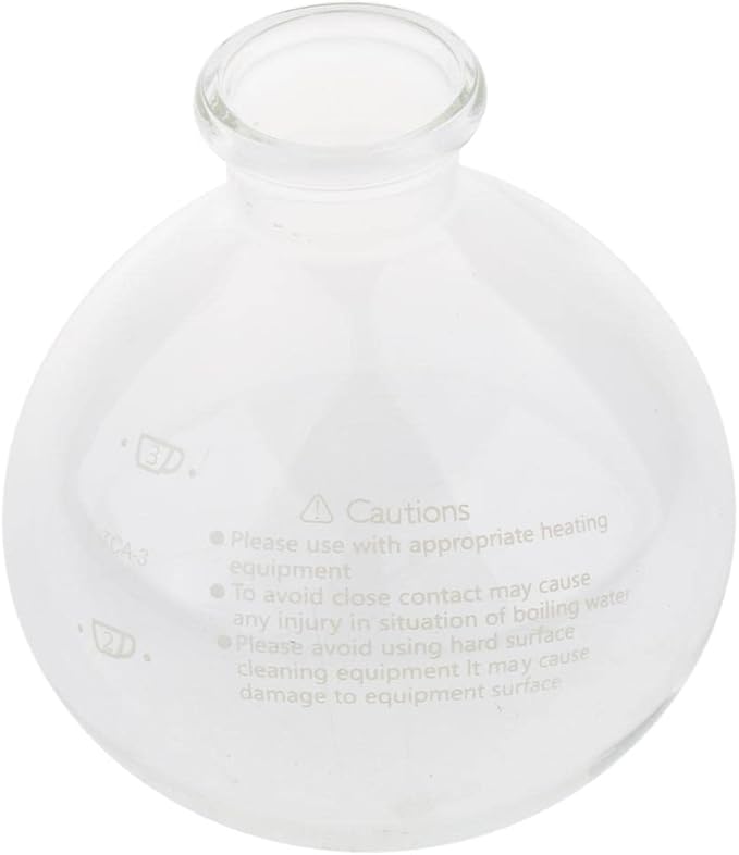 Flameer Syphon Vacuum Coffee Maker Coffee Siphon Maker Siphon Sprate Upper Pots Coffee Percolators Parts - 5Cup Under