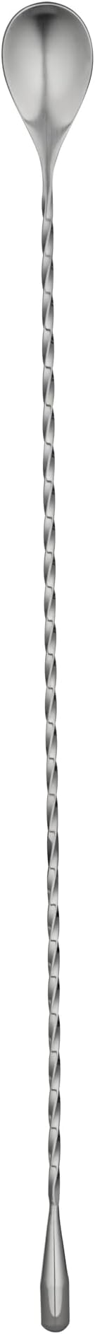 Restaurantware-16 Inch Bar Spoon, 1 Corkscrew Handle Cocktail Stirrer Spoon - Long, Commercial, Stainless Steel Cocktail Mixing Spoon, For Stirring And Mixing Cocktails For Professionals