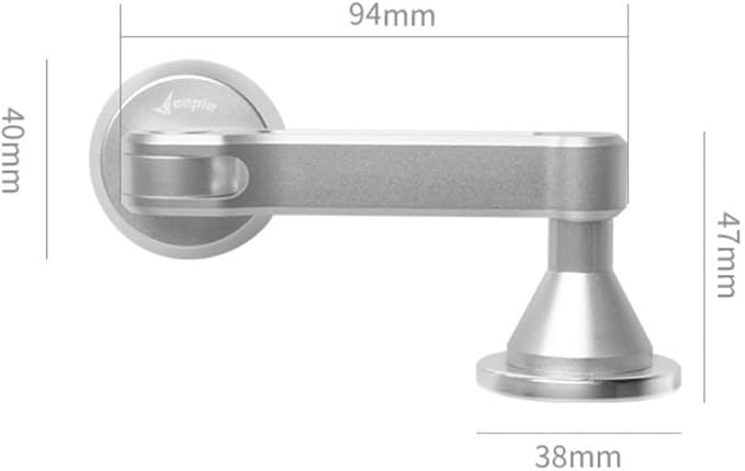 Adjustable Magnetic Espresso Coffee Puck Screen Holder Compatible With 51MM 53MM 58MM Screens Designed To Enhance Brewing And Save Counter Space (Silvery 51MM)