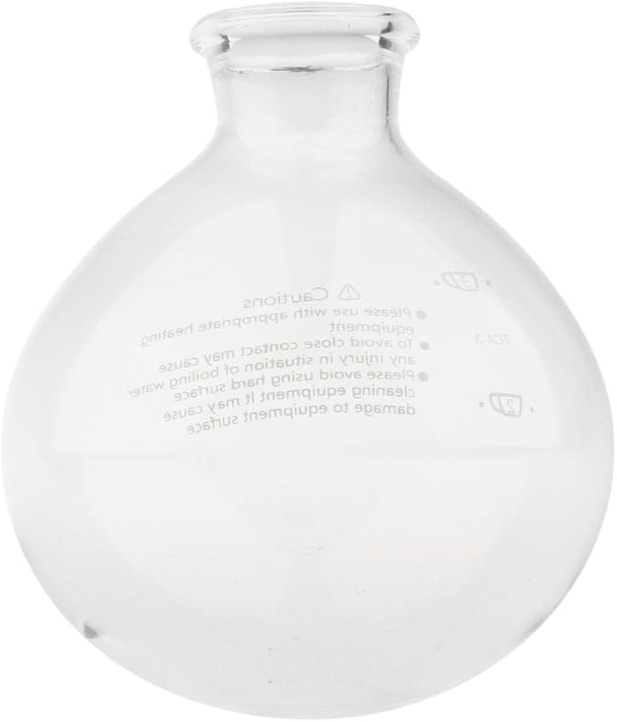 Flameer Syphon Vacuum Coffee Maker Coffee Siphon Maker Siphon Sprate Upper Pots Coffee Percolators Parts - 5Cup Under