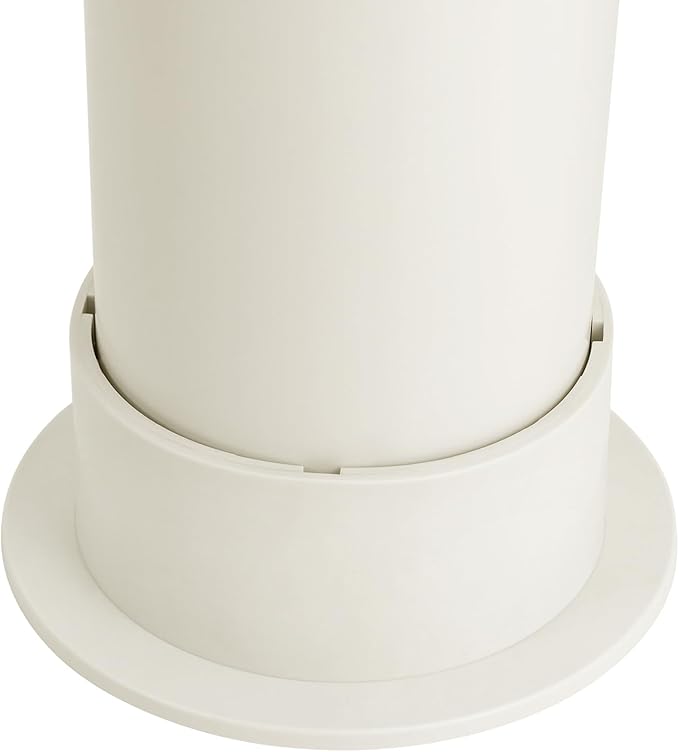 Professional Commercial Knock Box - Large 33.66" Quiet Espresso Grounds Bin with Locking Lid & Rubber Bar, Durable for High-Volume Coffee Shops, Cafes, Restaurants