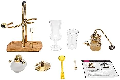 Belgian Luxury Vintage Siphon Coffee Maker - Elegant Retro Design, Royal Family Inspired, Vacuum Brewing System, Copper Balance Brewer for Premium Coffee Experience