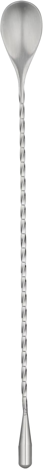 Restaurantware-12 Inch Bar Spoon, 1 Corkscrew Handle Cocktail Stirrer Spoon - Long, Commercial, Stainless Steel Cocktail Mixing Spoon, For Stirring And Mixing Cocktails For Professionals