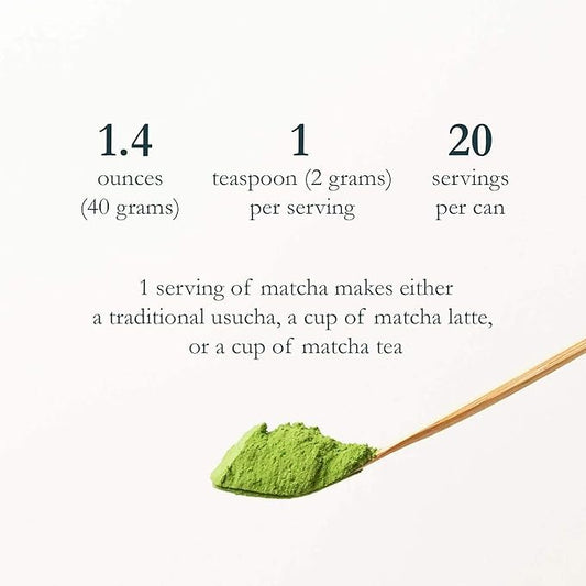 Naoki Matcha Nishio Bloom Masters Collection Matcha – Authentic Japanese Ceremonial Grade Matcha Green Tea Powder from Nishio, Japan (40g / 1.4oz)