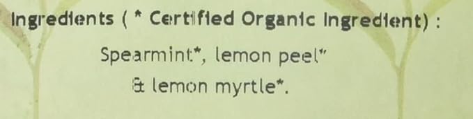 Davidson's Organics, Herbal Lemon Spearmint, Loose Leaf Tea, 16-Ounce Bag
